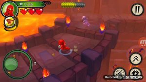 Lego Ниндзяго тень Ронина прохождение серия 9 Храм огня