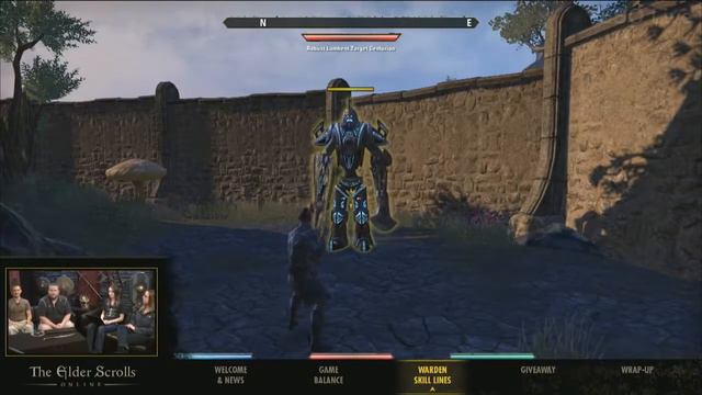 ESO Live Gameplay Balance Discussion Warden Class Preview Morrowind смотреть онлайн