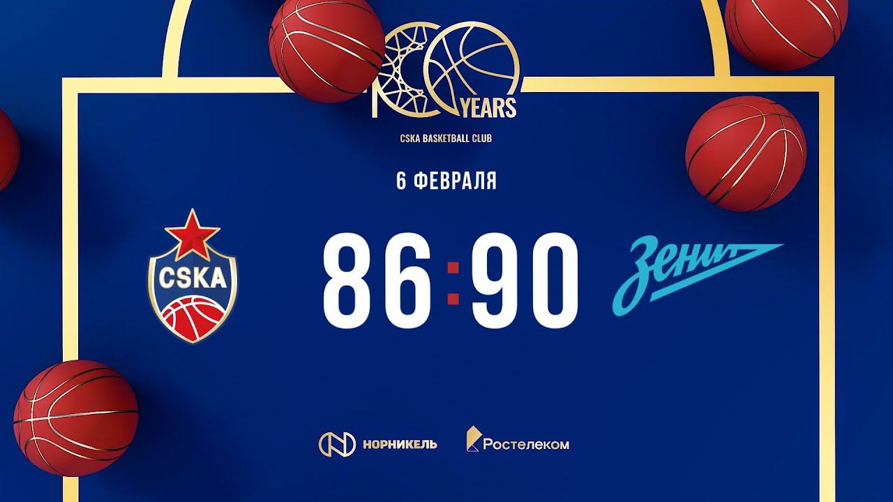 Highlights: CSKA - Zenit