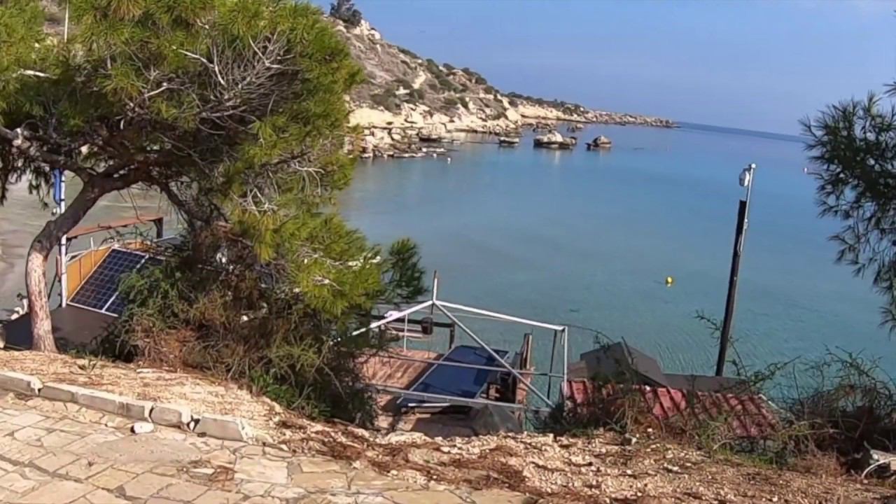 Konnos Beach, Cyprus, in December