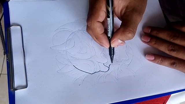 how to draw hannya mask tattoo-drawing hannya mask смотреть онлайн