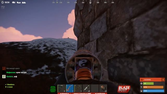 RUST - СЛОМАЛ БУРОМ МВК ПОТОЛОК ПРЯМО В ЛУТ! НАЧАЛО ВАЙПА (РАСТ ВЫЖИВАНИЕ/РАСТ РЕЙД/RUST RAID)