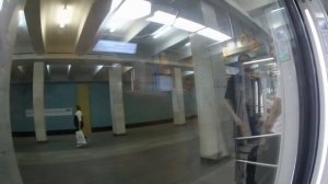 Поездка по Сокольнической линии на поезде Москва 2019 81-765 от ст. Тропарево до ст. Университет.