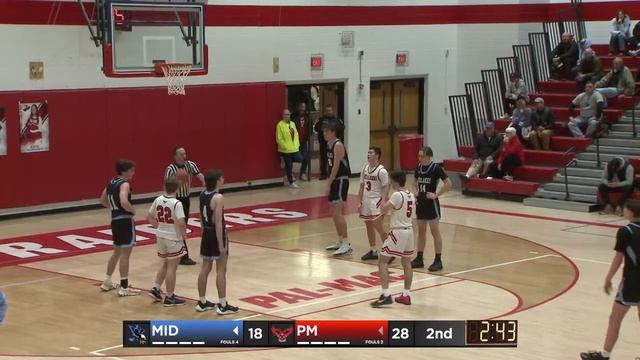 Pal-Mac Varsity Boys Basketball vs Midlakes смотреть онлайн