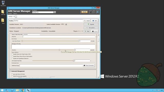 ARK Survival Evolved: Server Setup 2.0 - Unofficial Server Manager смотреть онлайн