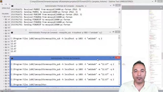 Primeiros Passos com Mosquitto (broker MQTT - IOT) Parte 2 смотреть онлайн