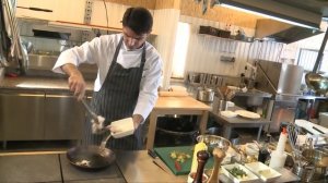 Салат с осьминожками