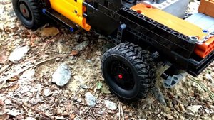 Обзор самодельного пикапа Lego MOC 4x4 Pickup trial truck