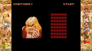 Game Over - Continue/Retry - Street Fighter II SEGA/SNES Version