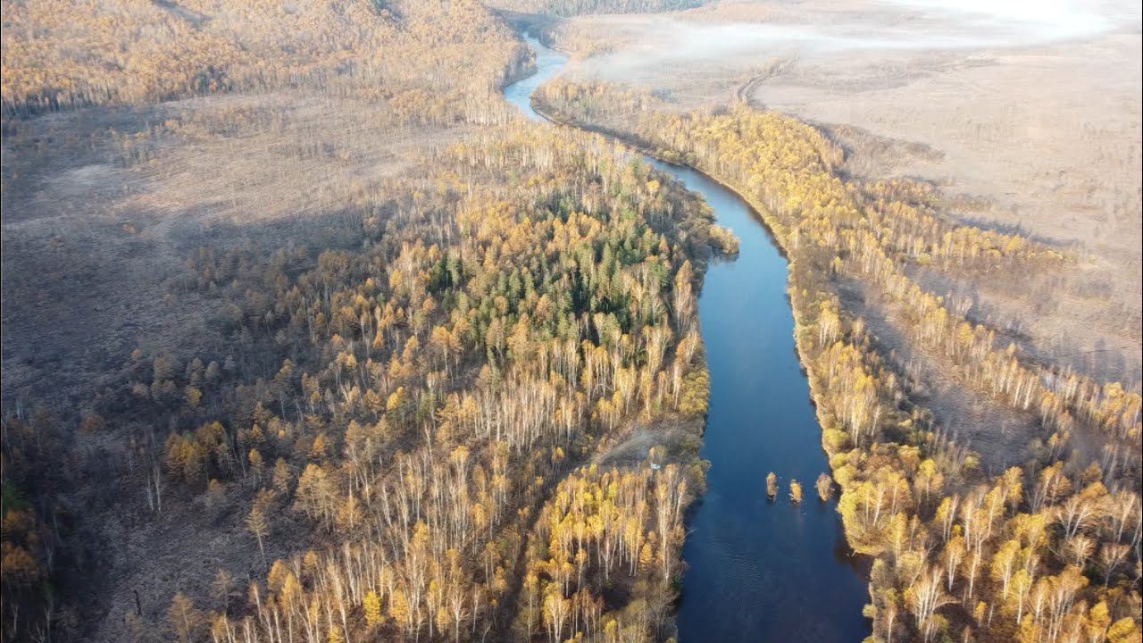 Осенняя рыбалка. Хариус, ленок.