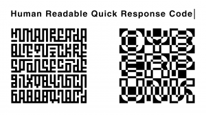 Human Readable Quick Response Code