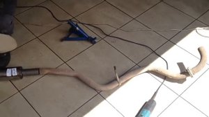 Установка прямоточного выхлопа Subaru Impreza III