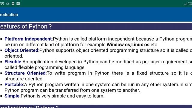 What are the Basics Python Programming Languages - Top Most Features available on Python Programmin