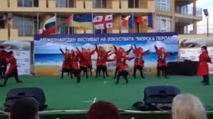 Ансамбль Роква, Rokva, Грузия. Народный танец. Июнь 2015