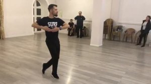 Танго, мужская партия