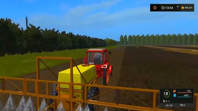 Farming Simulator 2017. мод пак тракторов Беларус МТЗ 80-82. смотреть онлайн