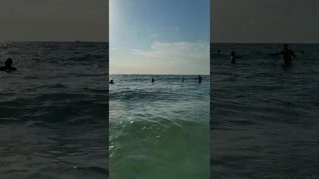 Краткий обзор моря и пляжа в Витязево 14.09.2023.
