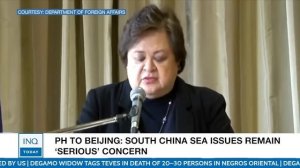 PH to Beijing: South China Sea issues remain ‘serious’ concern | #INQToday