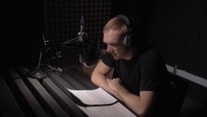 Знаменитый актер театра и кино Андрей Бурковский в студии Audio-Production.ru.