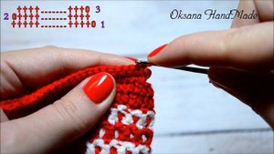 Носки крючком. Мастер класс и схема. Socks crochet