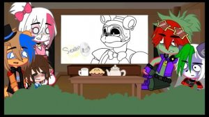 FNaF Security Breach React To Funny Memes || GC || FNaF