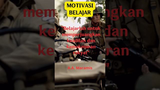 Motivasi belajar A.A. Maramis