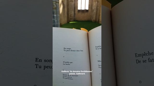 Guillevic "du domaine Euclidiennes" poésie. Gallimard.lu par Renaud Allirand (5)