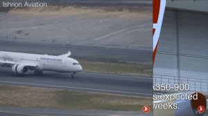 First Turkish Airlines A350 Revealed