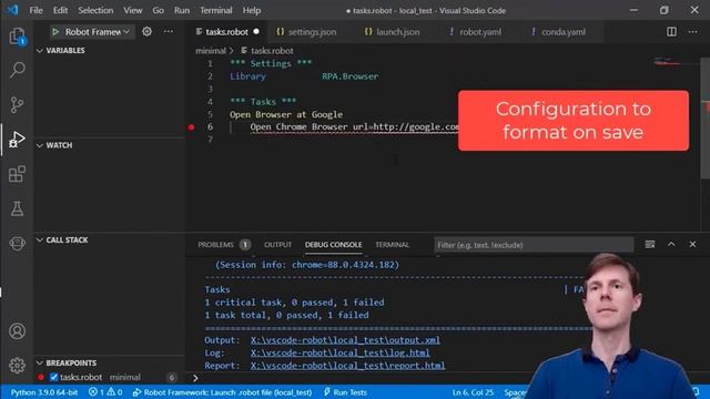 RoboCon 2021 - 2.05 ROBOTFRAMEWORK LANGUAGE SERVER (Fabio Zadrozny)
