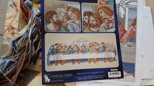 Вышивка крестом.Janlynn "Тайная вечеря". Прикладная вышивка