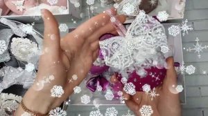 ёлочные шары из бархата своими руками