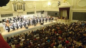 Оркестр баянистов им.П.И.Смирнова Дирижер-Смирнов В.П.