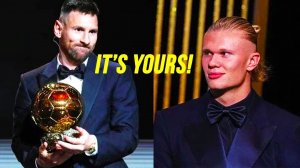 Here is how LIONEL MESSI SHOCKs ERLING HAALAND at BALLON D'OR 2023 ceremony!