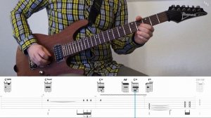 Survivor - Eye of the Tiger | Guitar Tabs Tutorial