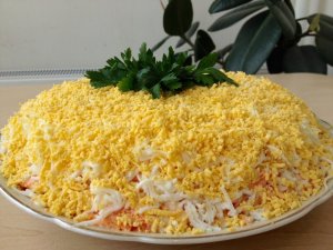 Салат Мимоза, новый вариант