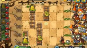 Зомби против растений 2 прохождения ковбой уровень 18