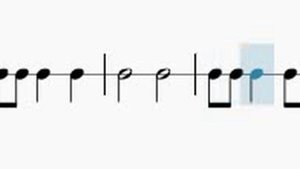 Ритмические упражнения 2 класс № 7