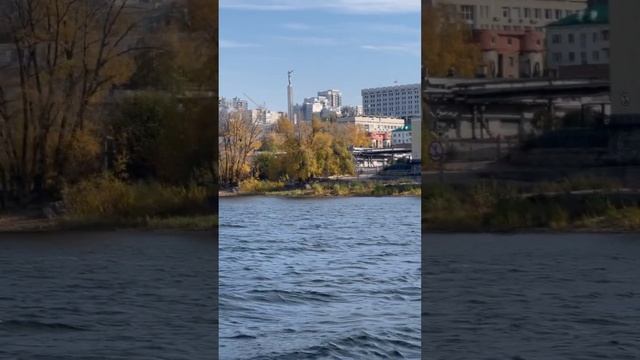 Самара вид с яхты ⛵️ огонь ? смотрите смотрите