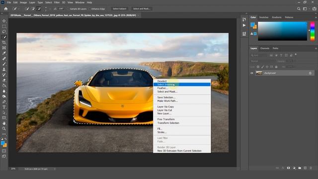 Как ПРАВИЛЬНО размыть фон сзади объекта в Фотошопе смотреть онлайн