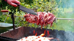 ШАУРМА. БАРАНИНА на УГЛЯХ. Настоящий ДОНЕР КЕБАБ