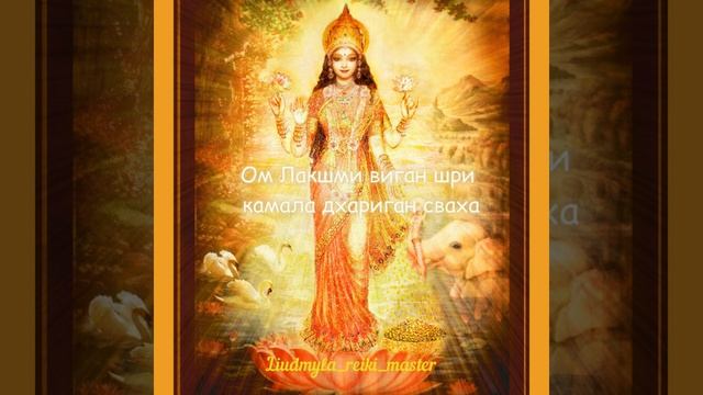 Весенняя мантра Богини Лакшми ОМ ЛАКШМИ ВИГАН ШРИ КАМАЛА ДХАРИГАН СВАХА смотреть онлайн