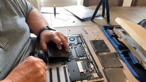 Macbook Pro Model A1708 Battery Replacement #macbookpro #batteryreplacement #diy #homerepair #fyp