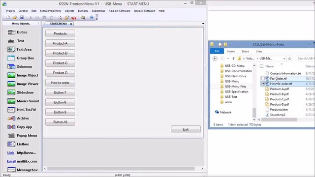 Create a CD Menu or USB menu with a few mouse clicks смотреть онлайн