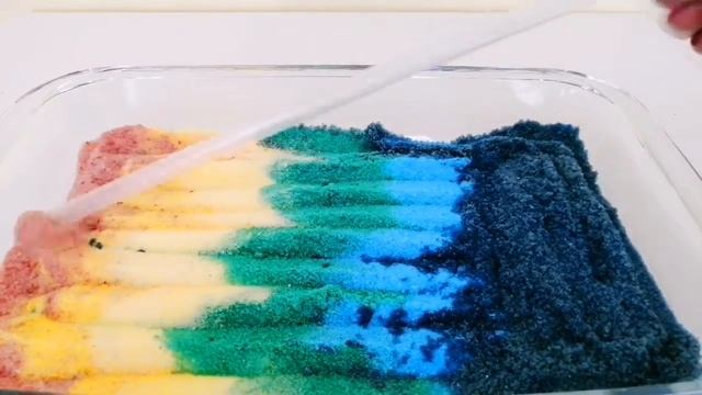 Jam Air. Satisfying video. Цветной песок. смотреть онлайн