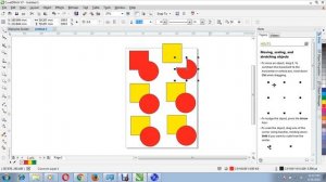 cara menggabungkan 2 buah objek di coreldraw (shaping)