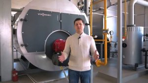 Паровая котельная 6 тонн пара в час.