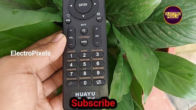 Universal HUAYU RM-L1130+8 Remote For Led / Lcd Tv|Crt Tv|All Tv codes|How to pair Universal Remote смотреть онлайн