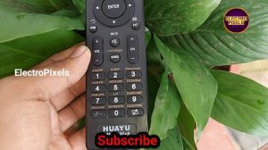 Universal HUAYU RM-L1130+8 Remote For Led / Lcd Tv|Crt Tv|All Tv codes|How to pair Universal Remote