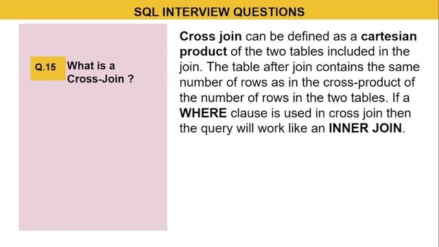 sql interview questions and answers | sql interview questions for freshers | sql interview question