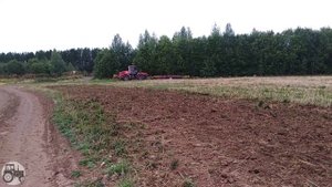 Обработка почвы. Вспашка Т-150к, МТЗ-1523 плугами ПЛН 5-35. Дискование Кировец К-739 бороной тд-600